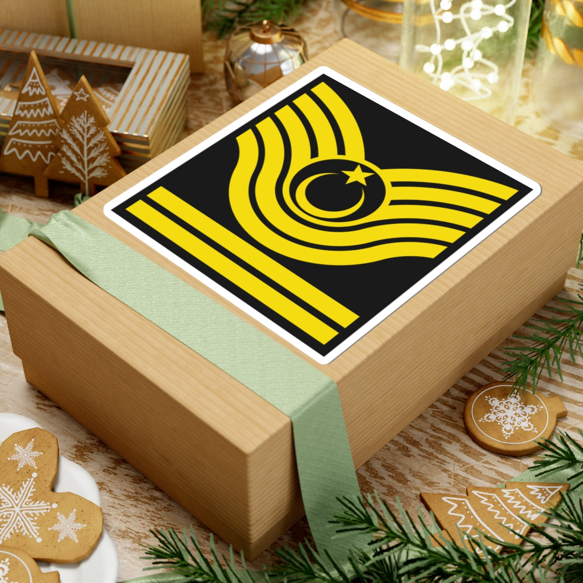 Army TUR OR 09 (Turkey) (Military Rank) STICKER Vinyl Kiss-Cut Decal