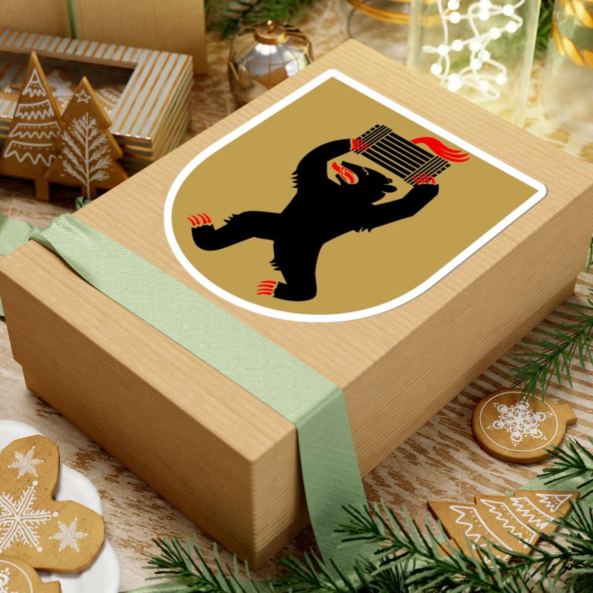 Alavus.vaakuna (Finland) (Coat of Arms) STICKER Vinyl Kiss-Cut Decal