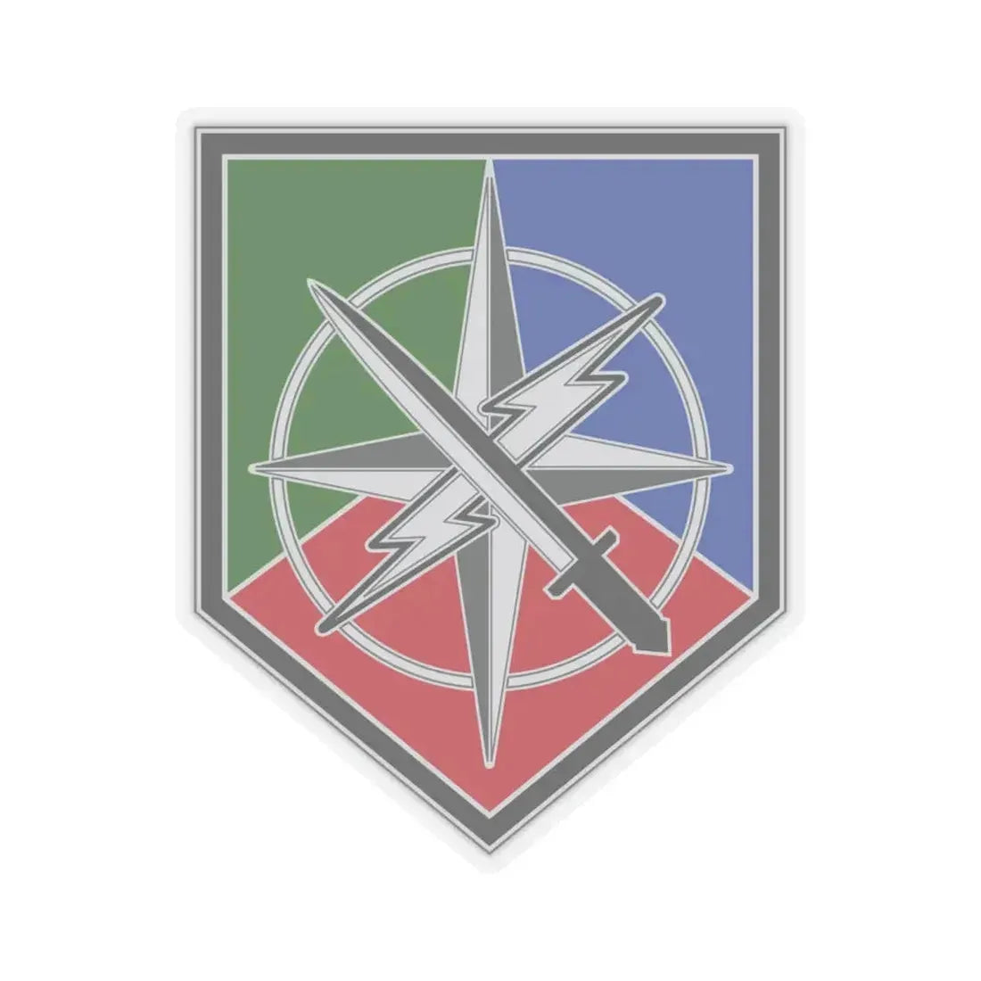 648 Maneuver Enhancement Brigade (U.S. Army) STICKER Vinyl Kiss-Cut Decal 6 Inch Transparent - The Sticker Space