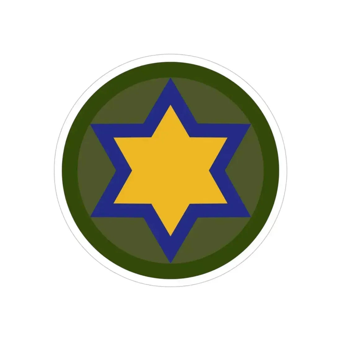 66th Cavalry Division (U.S. Army) Transparent STICKER Die-Cut Vinyl Decal - The Sticker Space