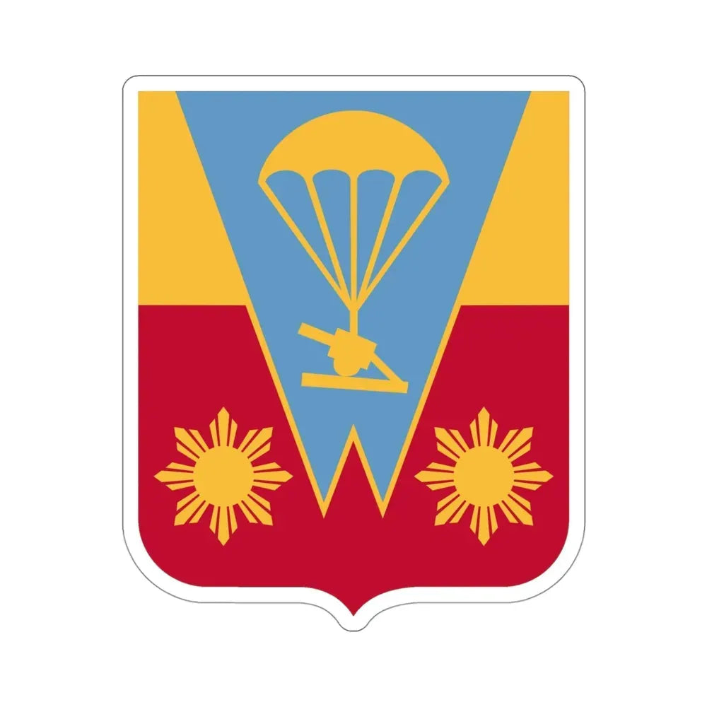 674th Airborne Field Artillery Battalion v2 (U.S. Army) STICKER Vinyl Die-Cut Decal - The Sticker Space