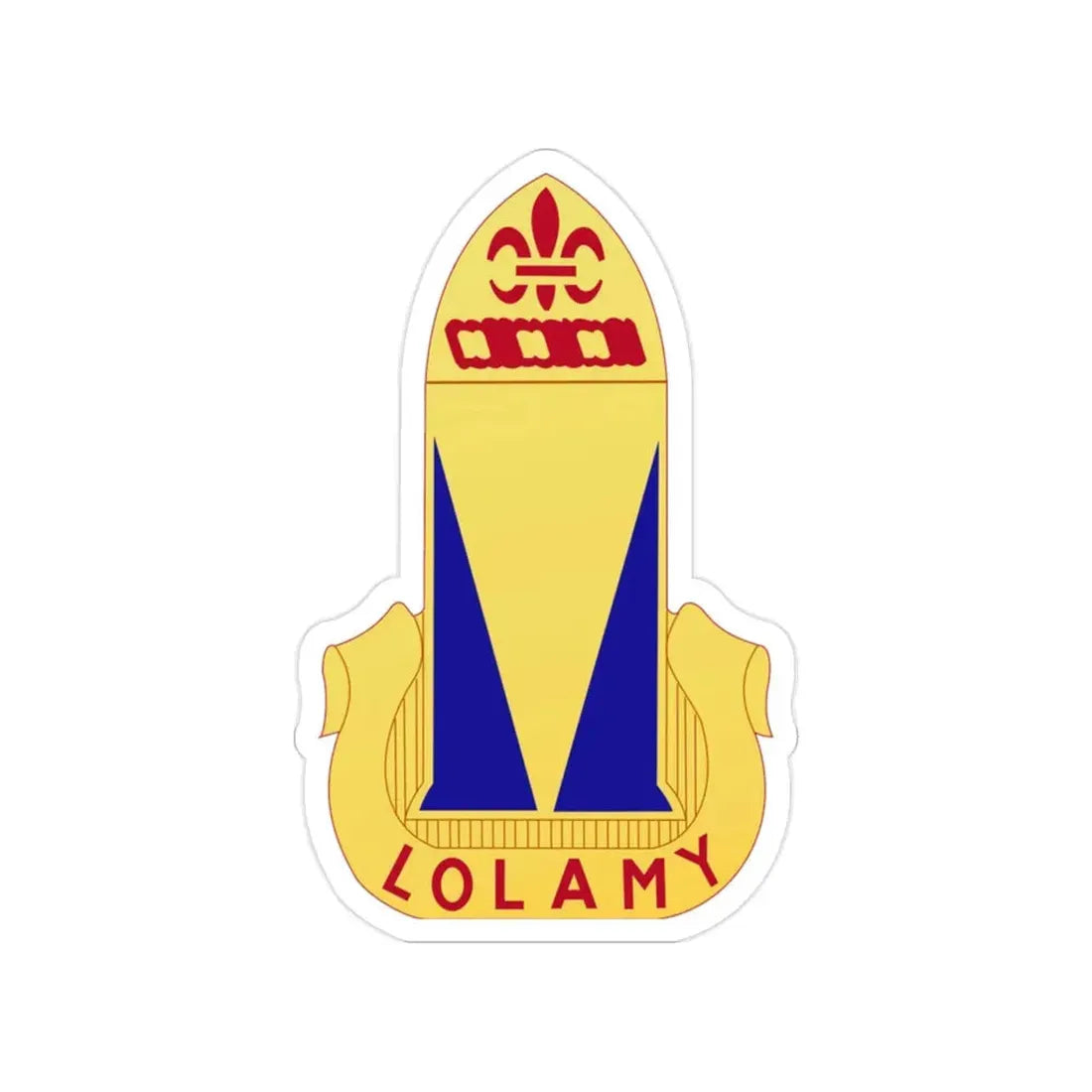 68th Air Defense Artillery Regiment (U.S. Army) Transparent STICKER Die-Cut Vinyl Decal - The Sticker Space