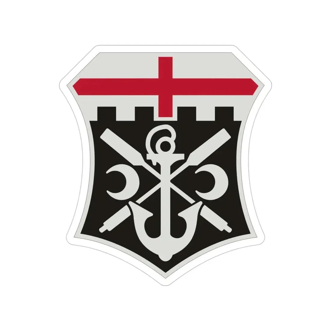 7 Engineer Battalion (U.S. Army) Transparent STICKER Die-Cut Vinyl Decal - The Sticker Space