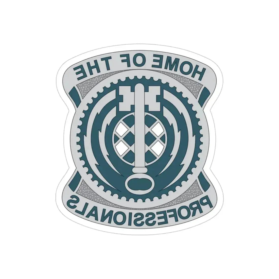 701 Military Intelligence Brigade (U.S. Army) REVERSE PRINT Transparent Die-Cut STICKER - The Sticker Space