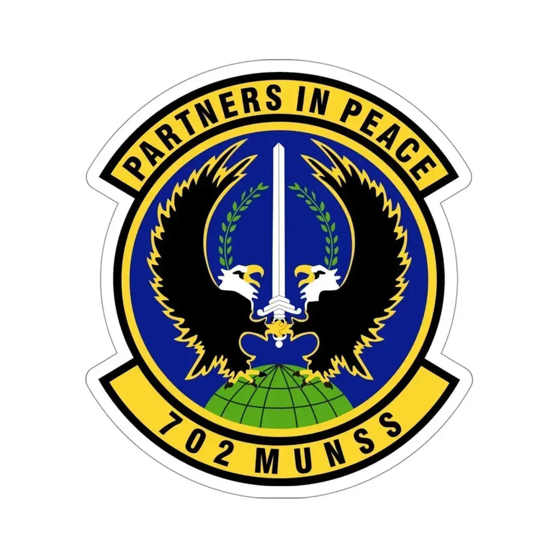 702d Munitions Support Squadron (U.S. Air Force) STICKER Vinyl Die-Cut Decal - The Sticker Space