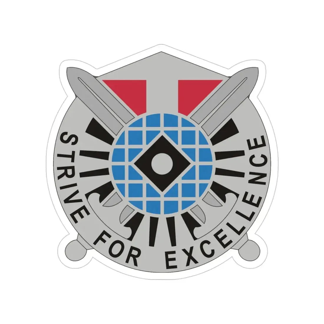 719th Military Intelligence Battalion 2 (U.S. Army) Transparent STICKER Die-Cut Vinyl Decal - The Sticker Space