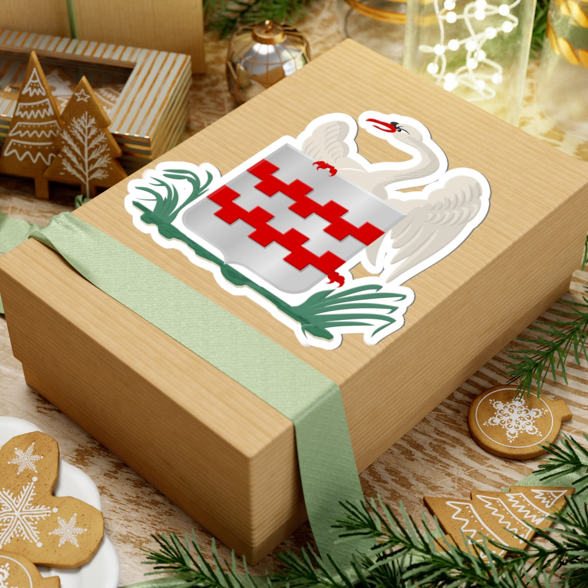 Arkel wapen (Netherlands) (Coat of Arms) STICKER Vinyl Kiss-Cut Decal