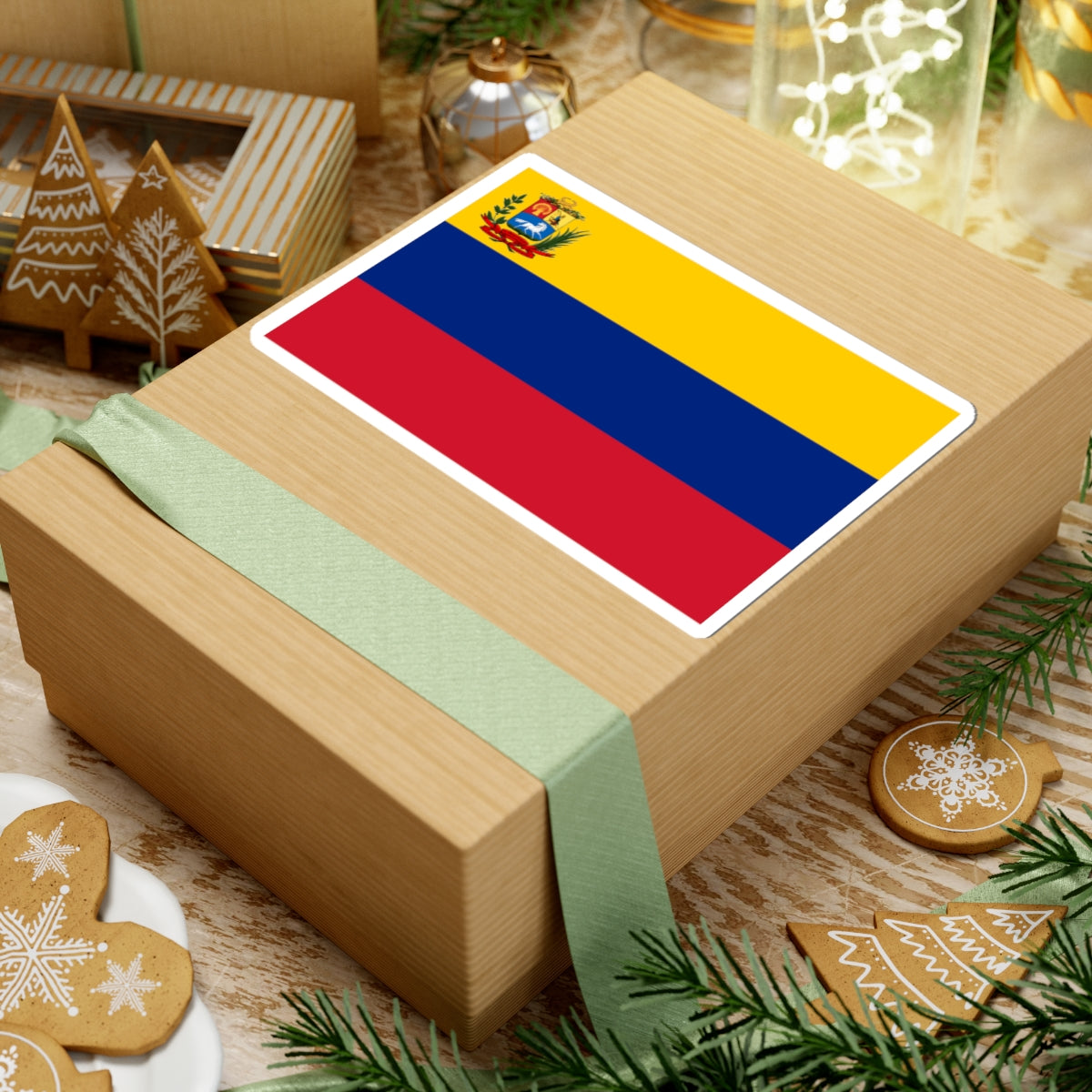 Flag of Venezuela 1836-1859 (Venezuela) STICKER Vinyl Kiss-Cut Decal