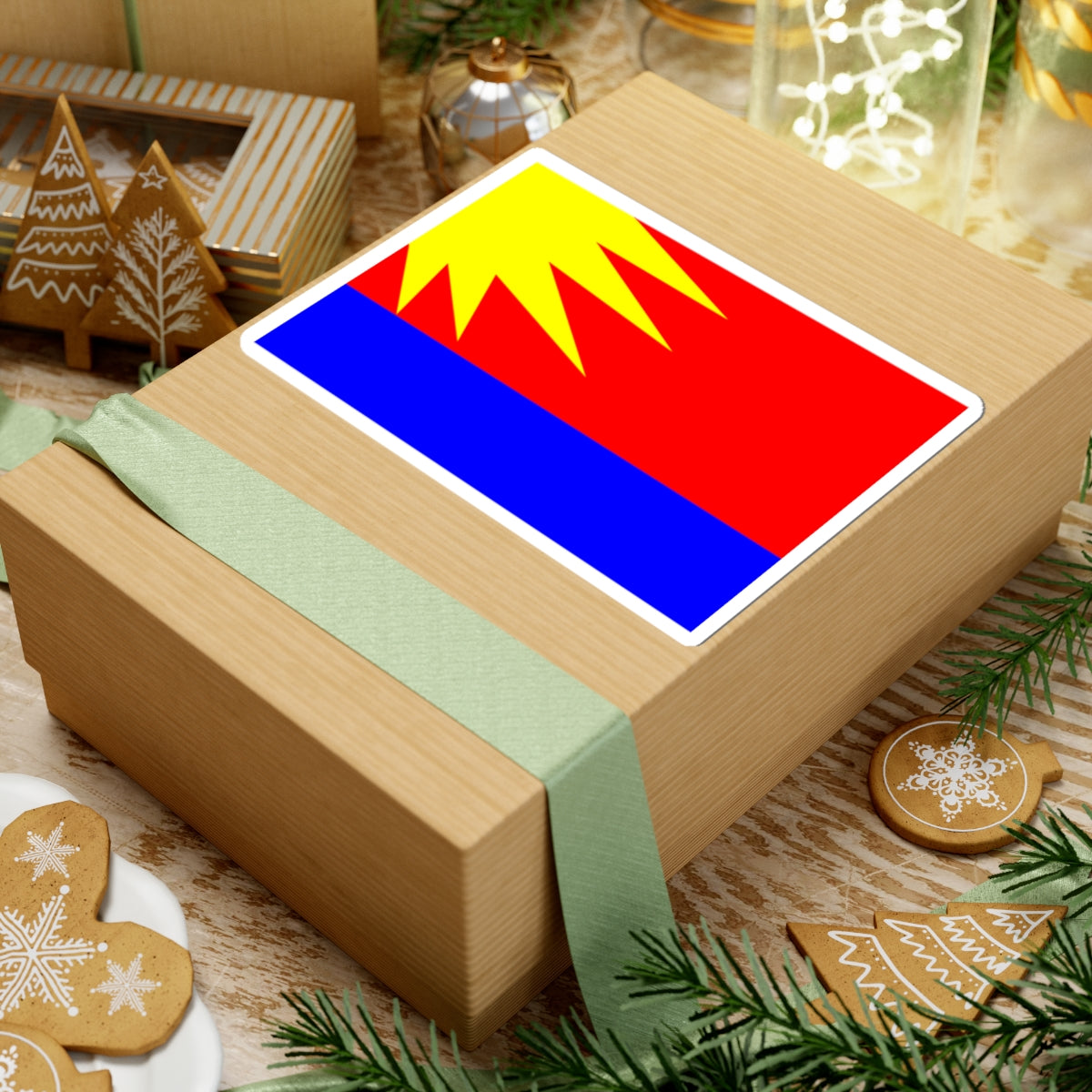 Flag of Miranda Trujillo (Venezuela) STICKER Vinyl Kiss-Cut Decal