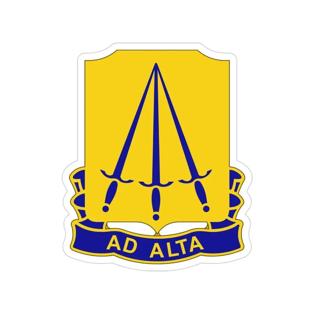 73 Ordnance Battalion (U.S. Army) Transparent STICKER Die-Cut Vinyl Decal - The Sticker Space