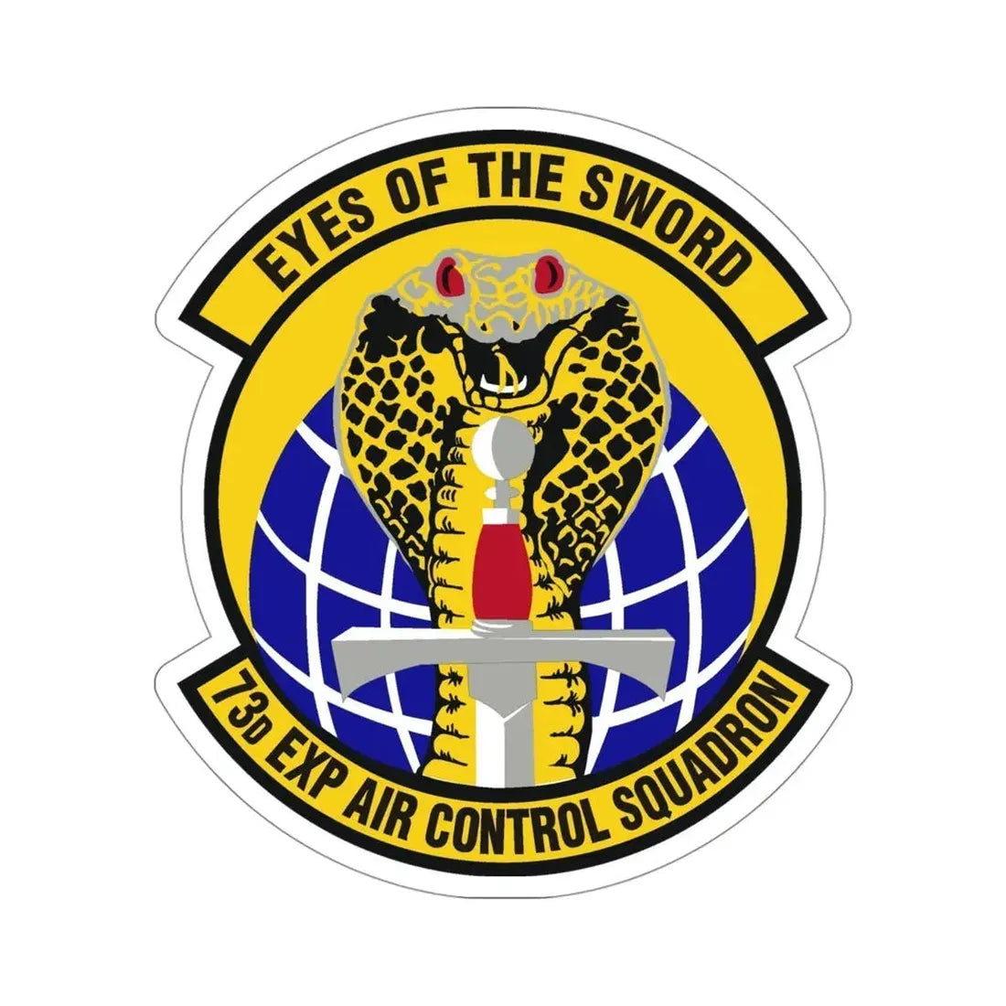 73d Expeditionary Air Control Squadron (U.S. Air Force) STICKER Vinyl Die-Cut Decal - The Sticker Space