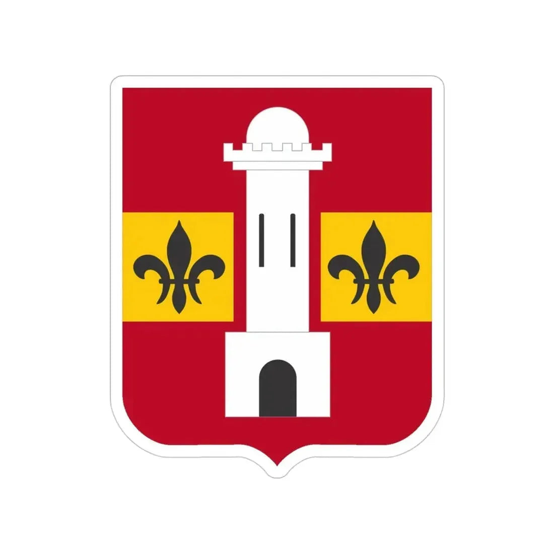 740th Antiaircraft Artillery Gun Battalion v2 (U.S. Army) Transparent STICKER Die-Cut Vinyl Decal - The Sticker Space