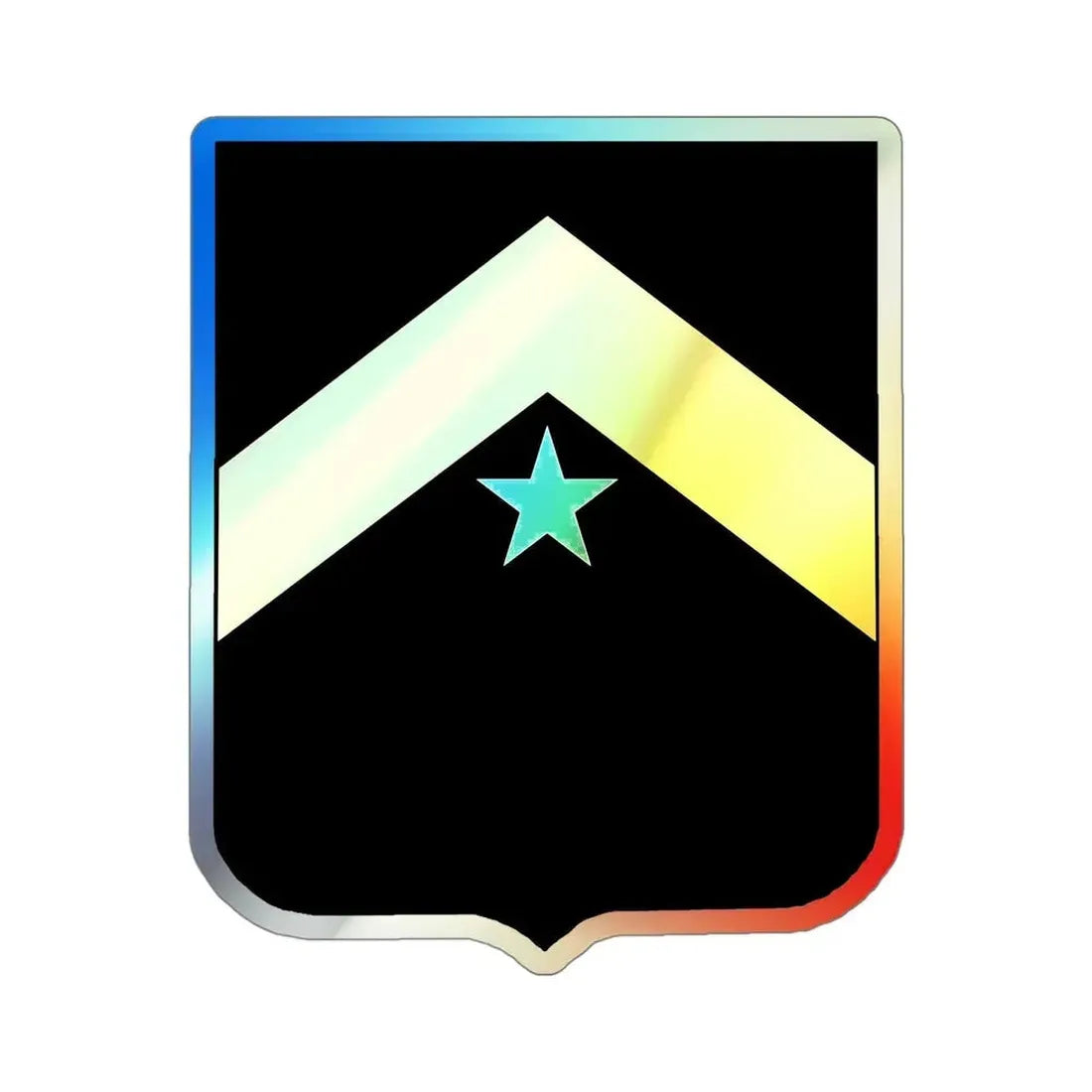 743rd Tank Battalion (U.S. Army) Holographic STICKER Die-Cut Vinyl Decal - The Sticker Space