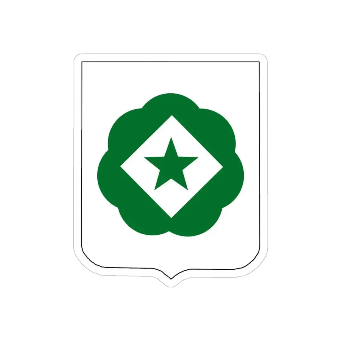 745th Tank Battalion (U.S. Army) REVERSE PRINT Transparent Die-Cut STICKER - The Sticker Space