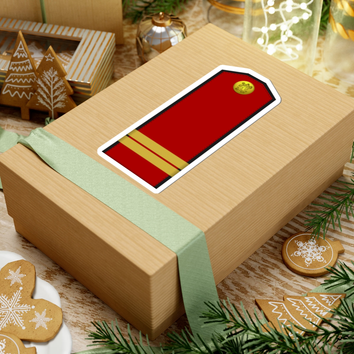 Bulgaria Army OR 5 (Bulgaria) (Military Rank) STICKER Vinyl Kiss-Cut Decal