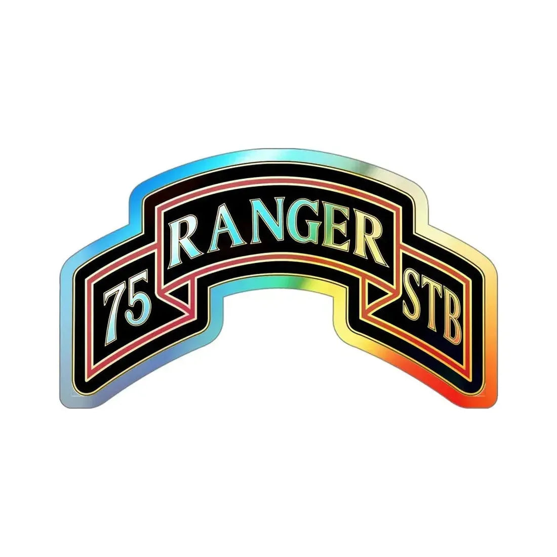 75th Ranger Regiment Regimental Reconnaissance Company (U.S. Army) Holographic STICKER Die-Cut Vinyl Decal - The Sticker Space