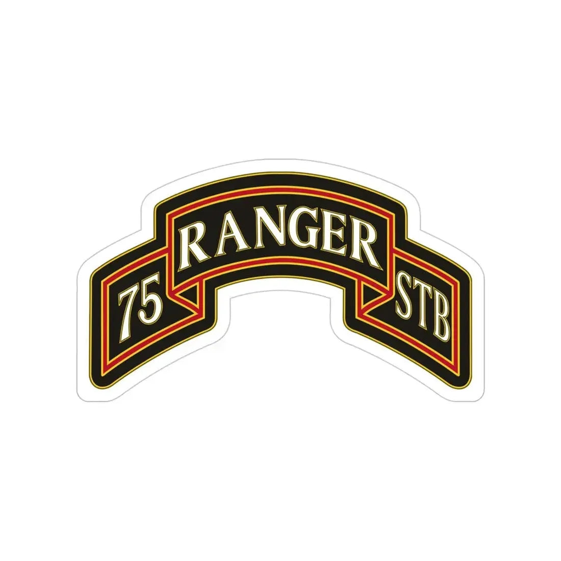75th Ranger Regiment Regimental Reconnaissance Company (U.S. Army) Transparent STICKER Die-Cut Vinyl Decal - The Sticker Space