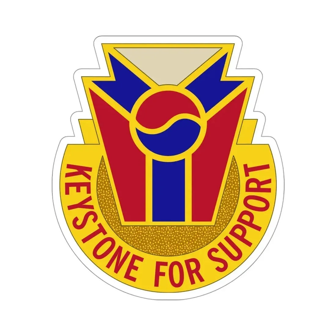 77 Quartermaster Group (U.S. Army) STICKER Vinyl Die-Cut Decal - The Sticker Space