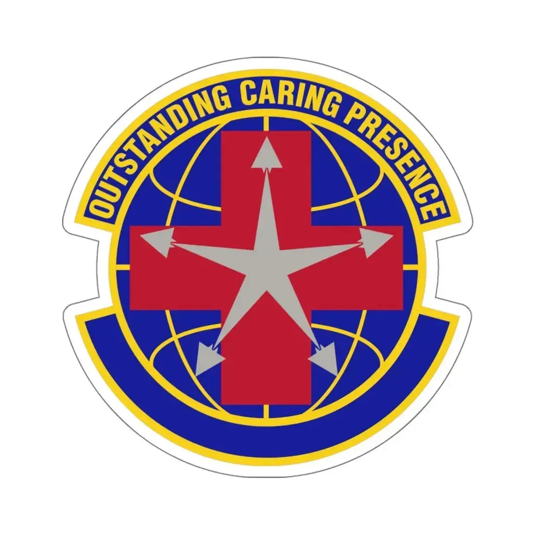 78 Healthcare Operations Squadron AFMC (U.S. Air Force) STICKER Vinyl Die-Cut Decal - The Sticker Space