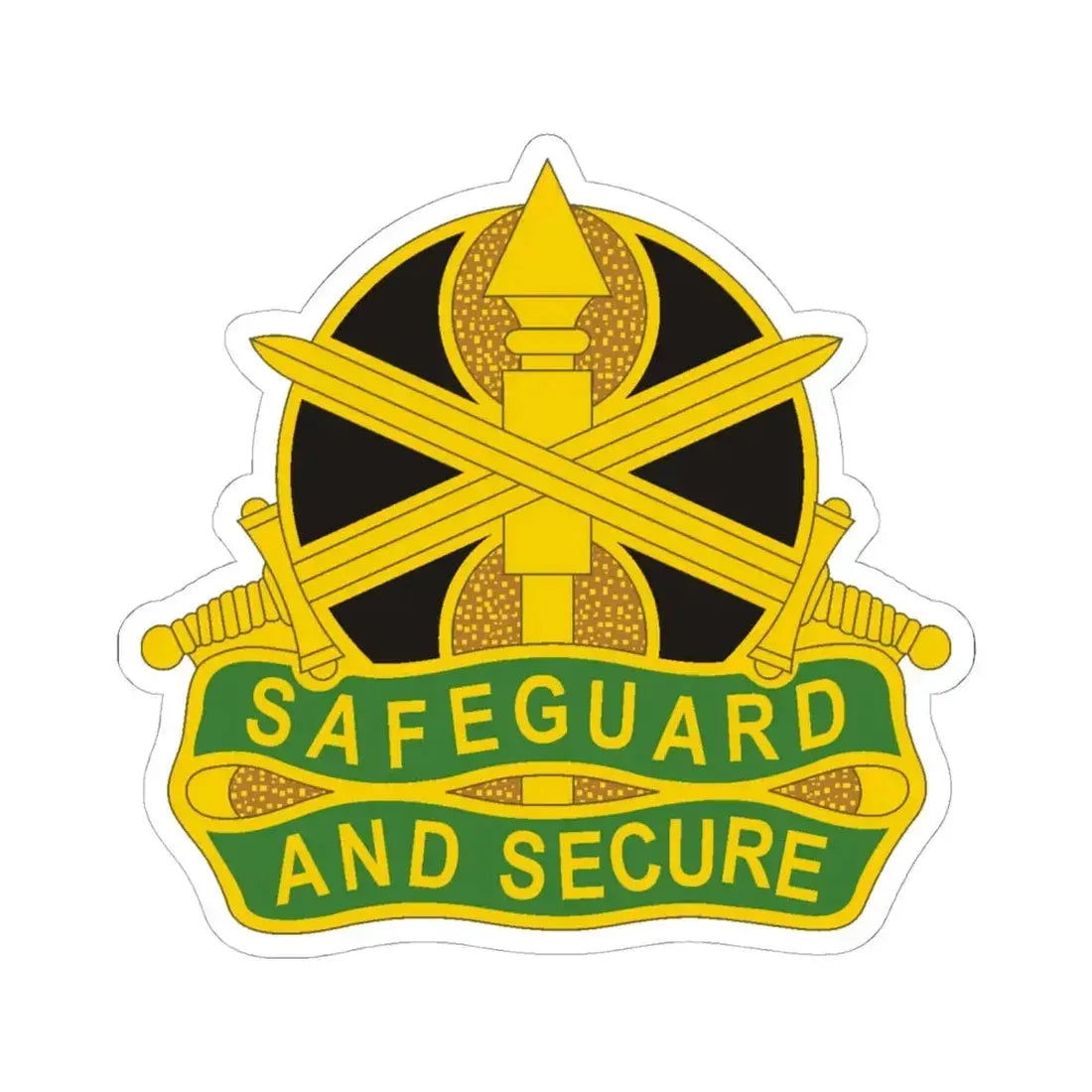 785 Military Police Battalion (U.S. Army) STICKER Vinyl Kiss-Cut Decal 6 Inch White - The Sticker Space