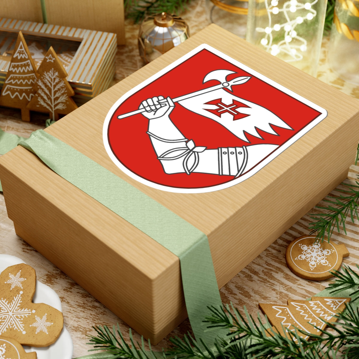 Arms of São Paulo (Brazil) (Coat of Arms) STICKER Vinyl Kiss-Cut Decal