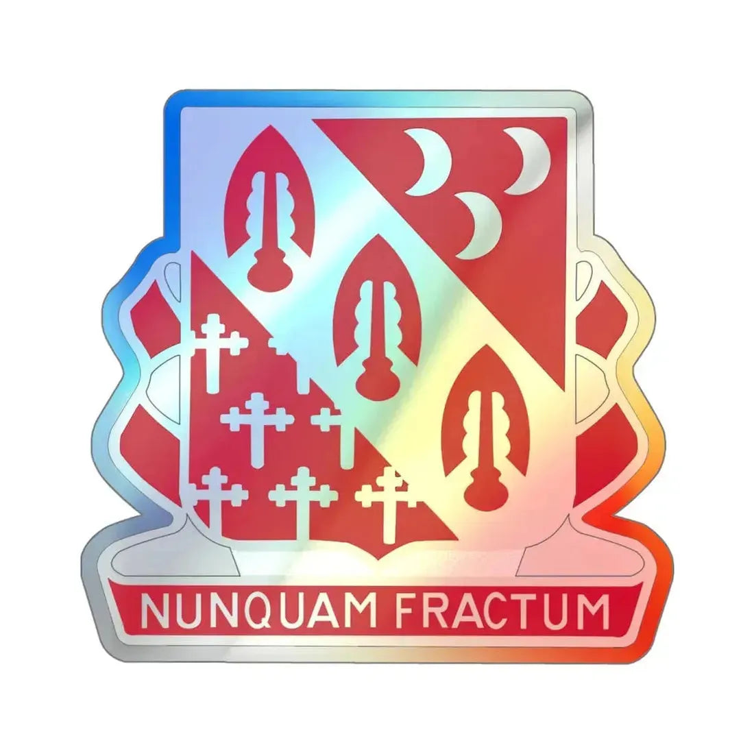 7th Artillery Regiment (U.S. Army) Holographic STICKER Die-Cut Vinyl Decal - The Sticker Space