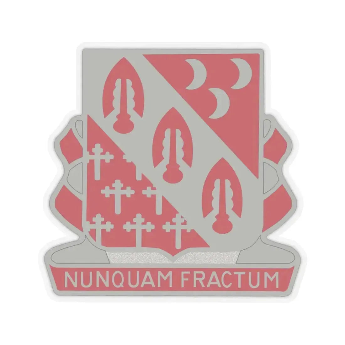 7th Artillery Regiment (U.S. Army) STICKER Vinyl Kiss-Cut Decal 6 Inch Transparent - The Sticker Space