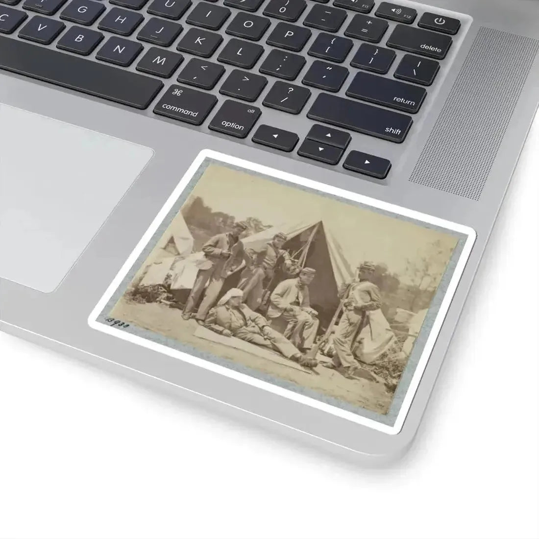 7Th New York State Militia, Camp Cameron, D.C., 1861 002(2) (U.S. Civil War) STICKER Vinyl Kiss-Cut Decal - The Sticker Space