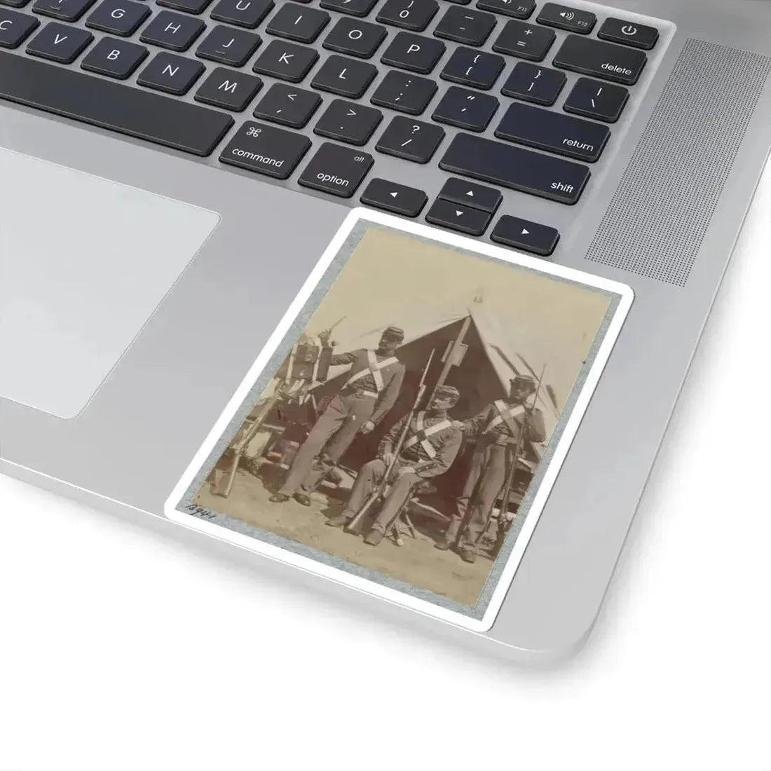 7Th New York State Militia, Camp Cameron, D.C., 1861 015 (U.S. Civil War) STICKER Vinyl Kiss-Cut Decal - The Sticker Space