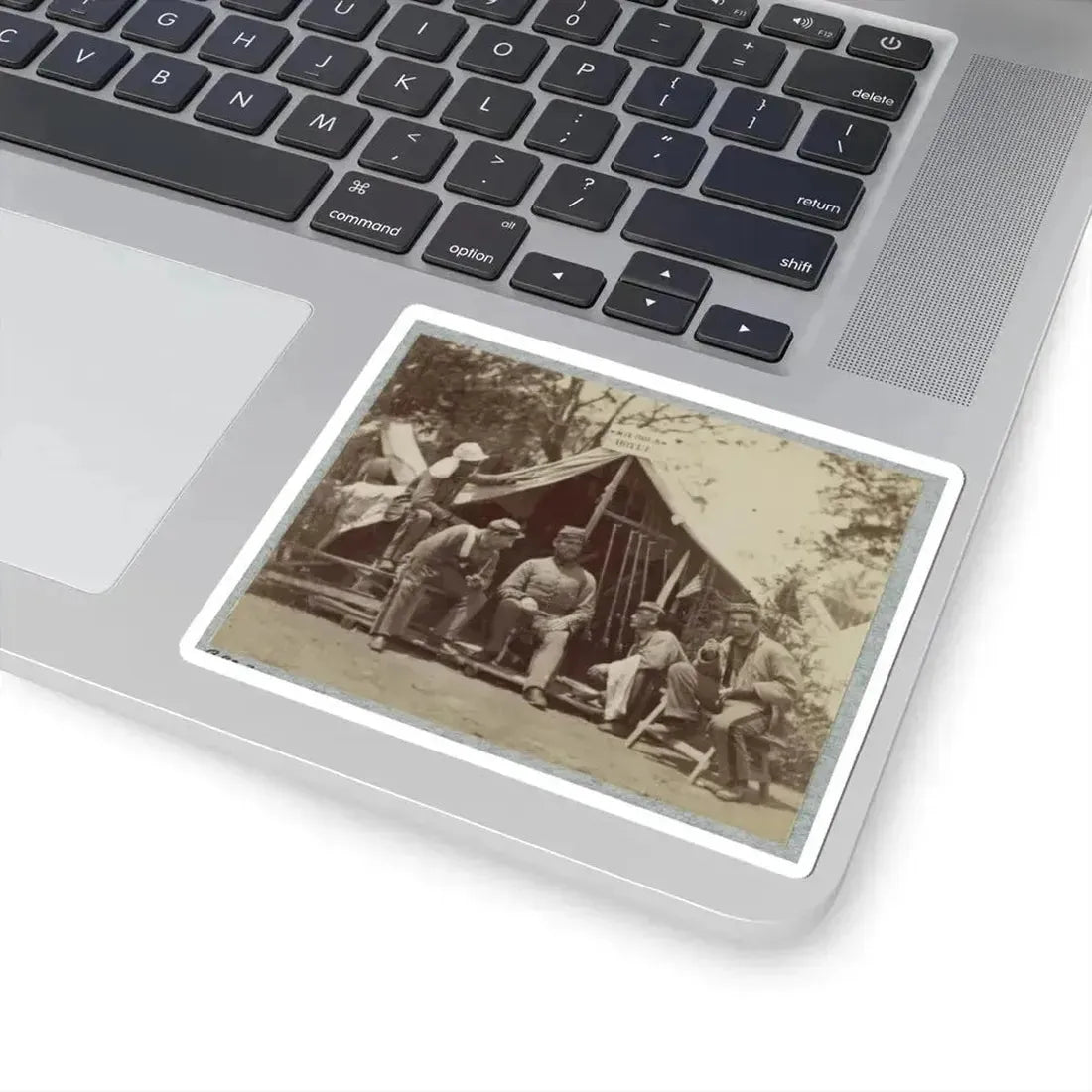 7Th New York State Militia, Camp Cameron, D.C., 1861 017 (U.S. Civil War) STICKER Vinyl Kiss-Cut Decal - The Sticker Space