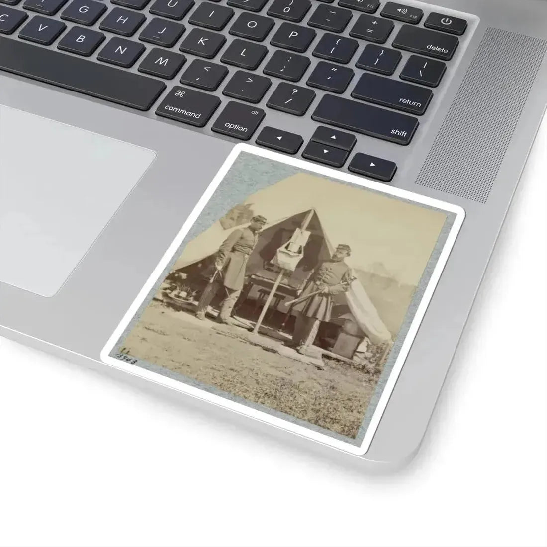 7Th New York State Militia, Camp Cameron, D.C., 1861 024 (U.S. Civil War) STICKER Vinyl Kiss-Cut Decal - The Sticker Space