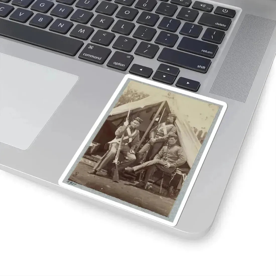 7Th New York State Militia, Camp Cameron, D.C., 1861 031 (U.S. Civil War) STICKER Vinyl Kiss-Cut Decal - The Sticker Space