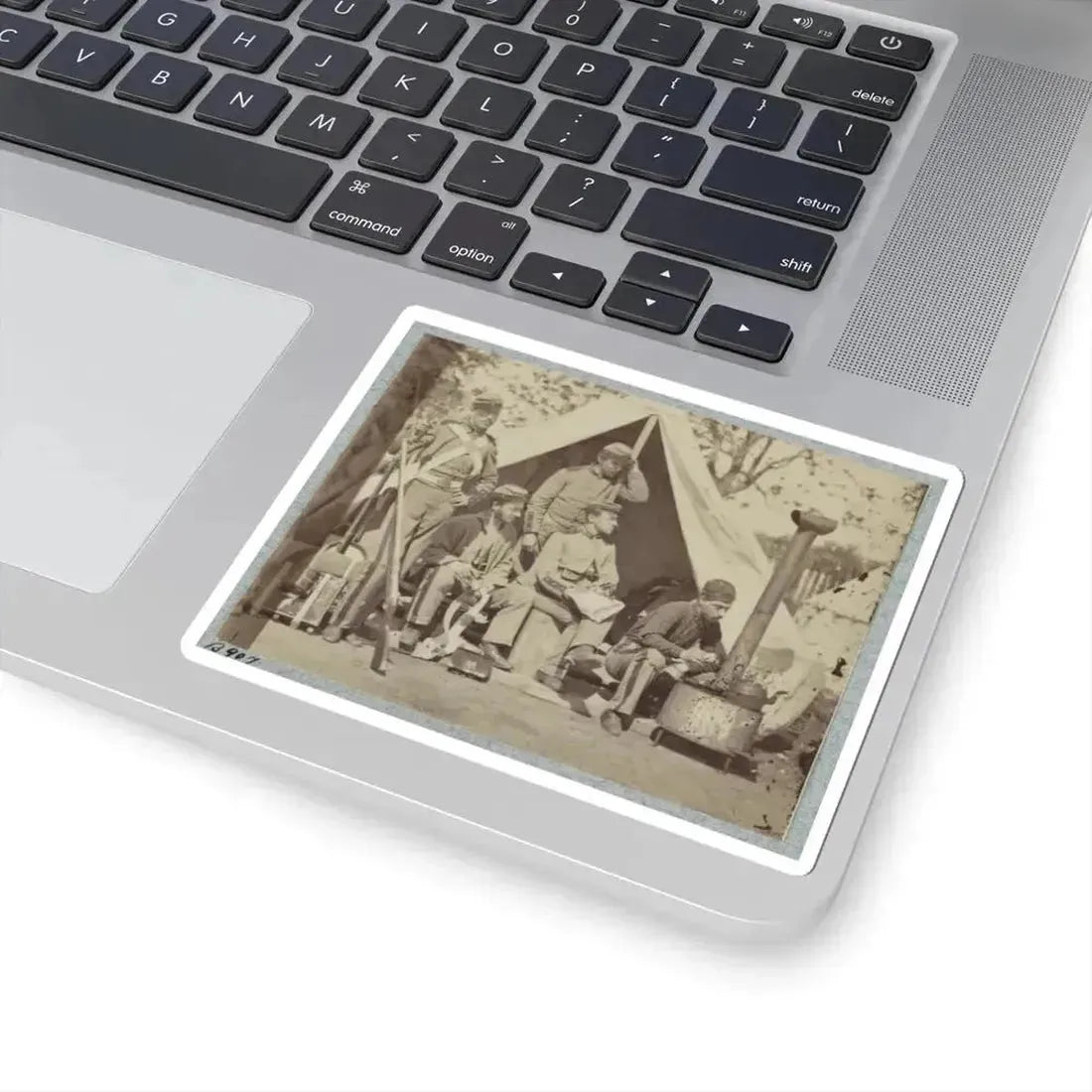 7Th N.Y. State Militia, Camp Cameron, D.C., 1861 004 (U.S. Civil War) STICKER Vinyl Kiss-Cut Decal - The Sticker Space