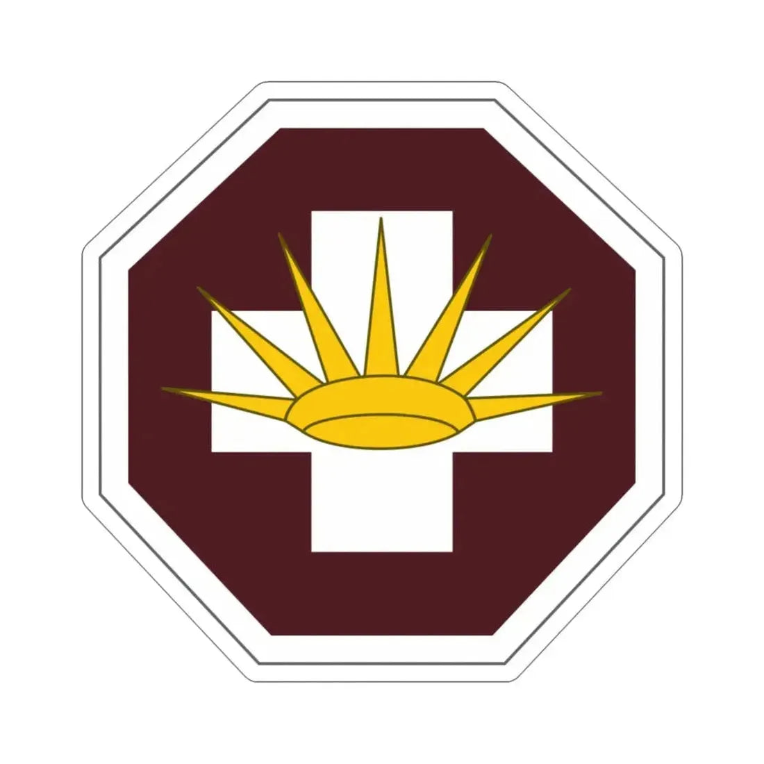 8 Medical Brigade (U.S. Army) STICKER Vinyl Die-Cut Decal - The Sticker Space