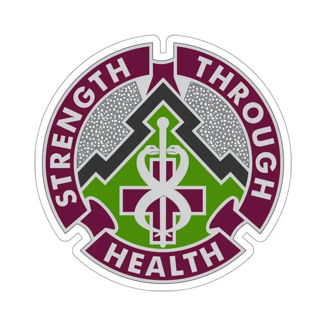 8 Medical Brigade v2 (U.S. Army) STICKER Vinyl Die-Cut Decal - The Sticker Space