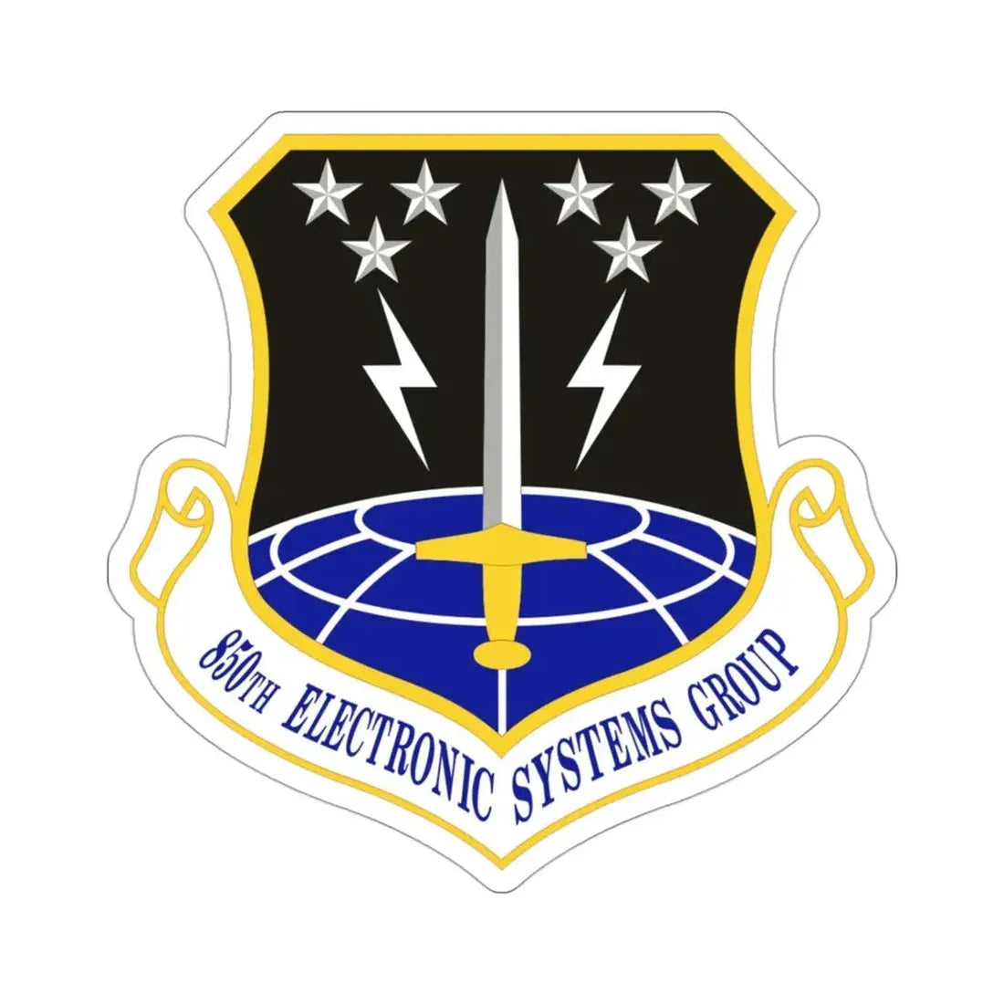 850th Electronic Systems Group (U.S. Air Force) STICKER Vinyl Die-Cut Decal - The Sticker Space