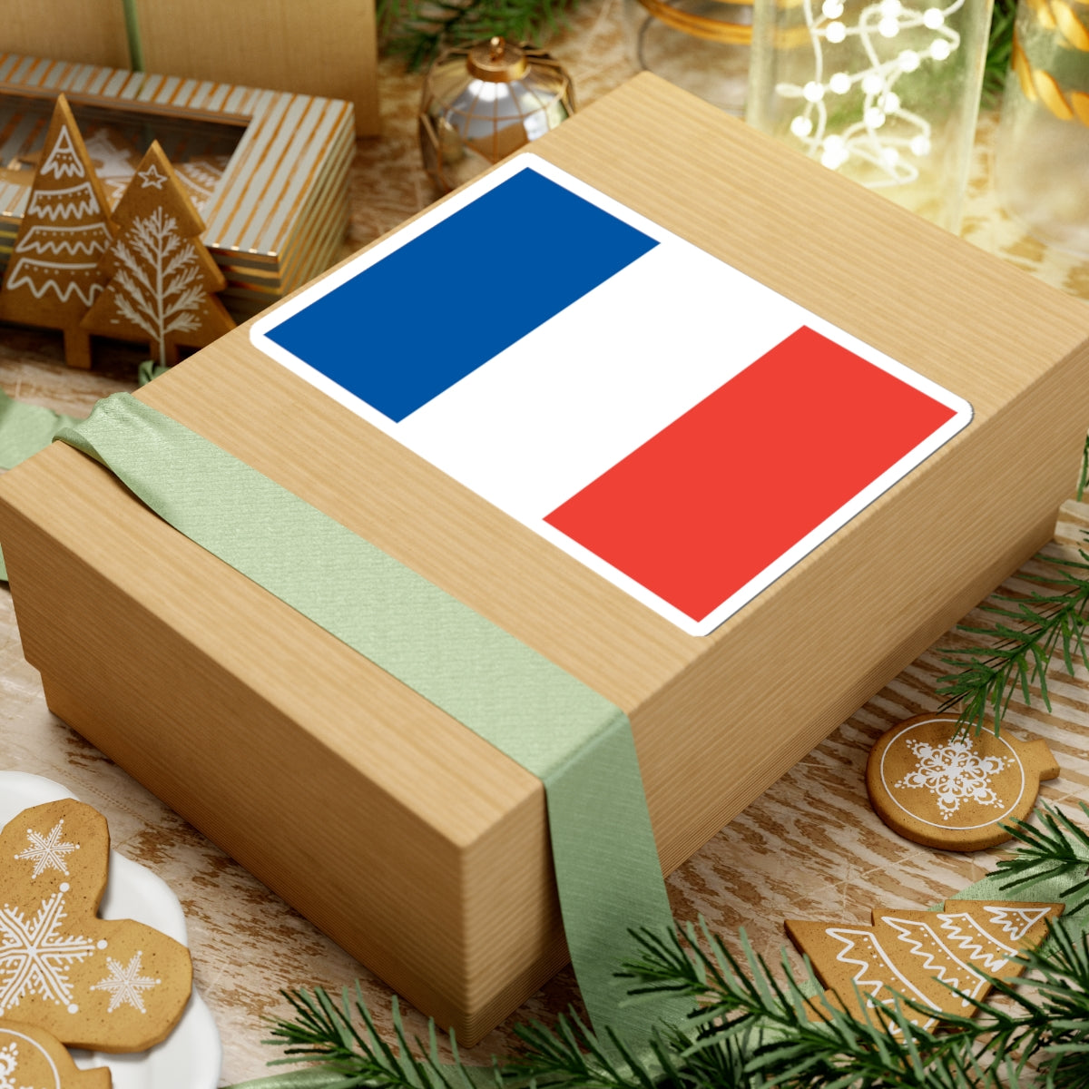 Flag of France alternative version (France) STICKER Vinyl Kiss-Cut Decal