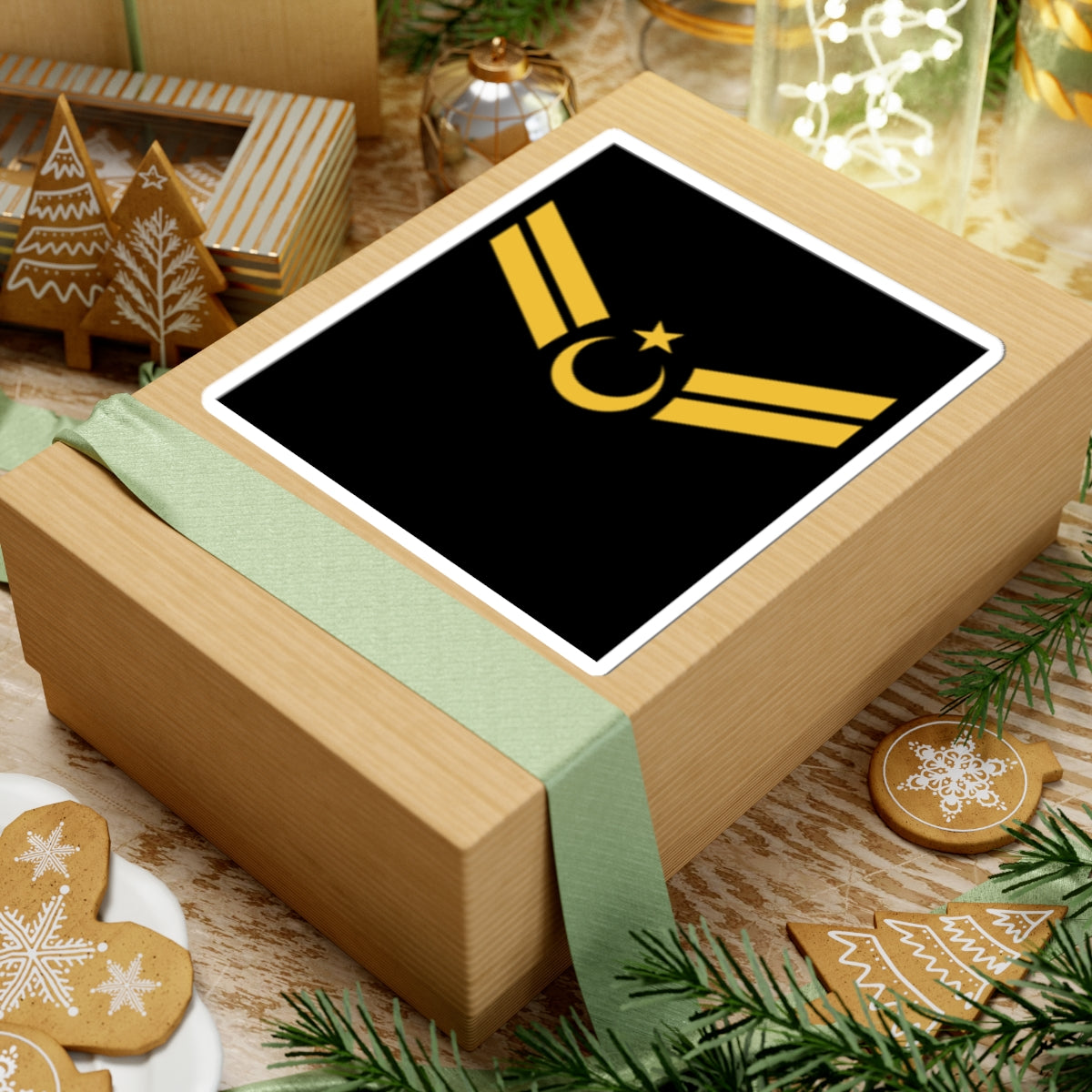 Astsubay Çavuş rütbe (Turkey) (Military Rank) STICKER Vinyl Kiss-Cut Decal