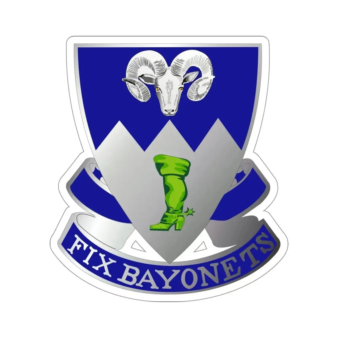 85th Infantry Regiment (U.S. Army) STICKER Vinyl Die-Cut Decal - The Sticker Space