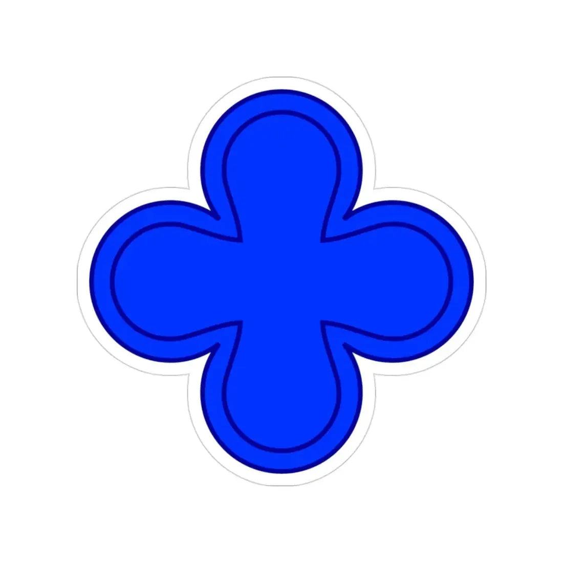 88th Infantry Division SSI (U.S. Army) Transparent STICKER Die-Cut Vinyl Decal - The Sticker Space