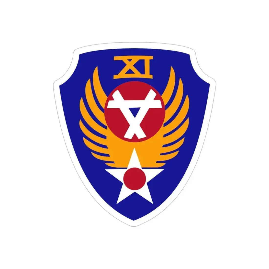 9 Engineer Command (U.S. Army) REVERSE PRINT Transparent Die-Cut STICKER - The Sticker Space