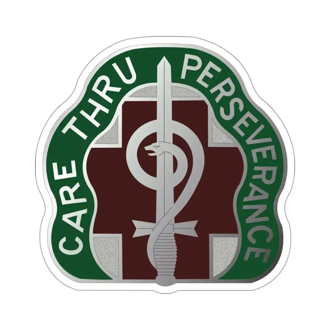 9 Hospital Center (U.S. Army) STICKER Vinyl Die-Cut Decal - The Sticker Space