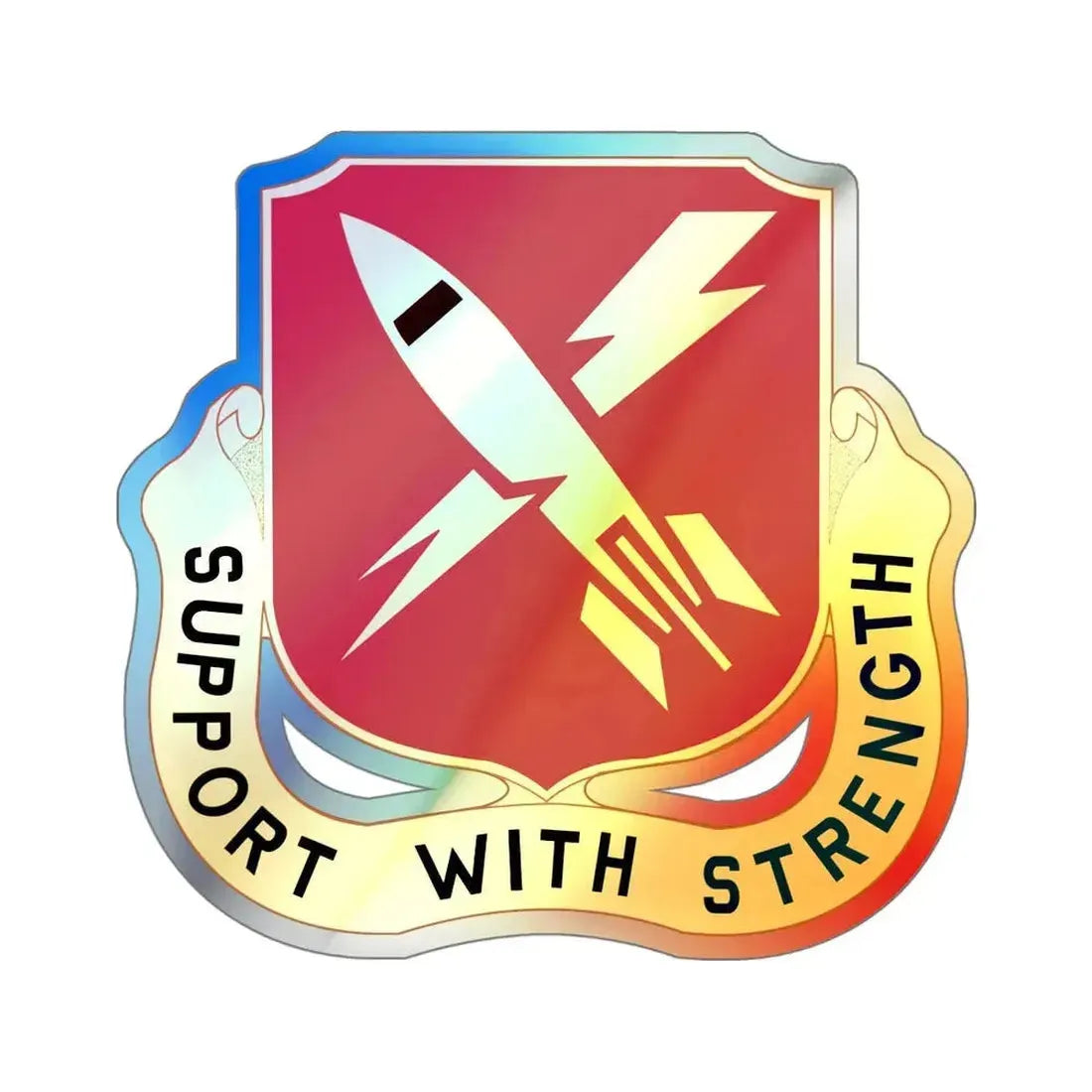 9 Maintenance Battalion (U.S. Army) Holographic STICKER Die-Cut Vinyl Decal - The Sticker Space