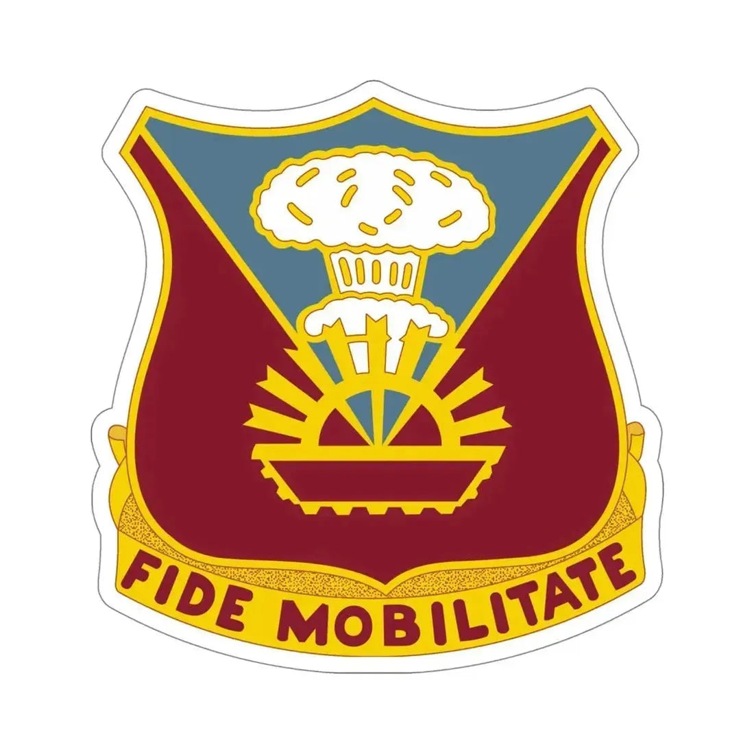 9 Transportation Battalion (U.S. Army) STICKER Vinyl Die-Cut Decal - The Sticker Space