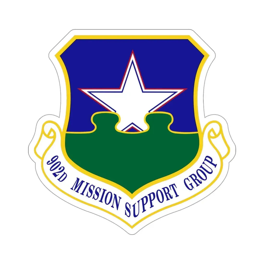 902d Mission Support Group (U.S. Air Force) STICKER Vinyl Die-Cut Decal - The Sticker Space