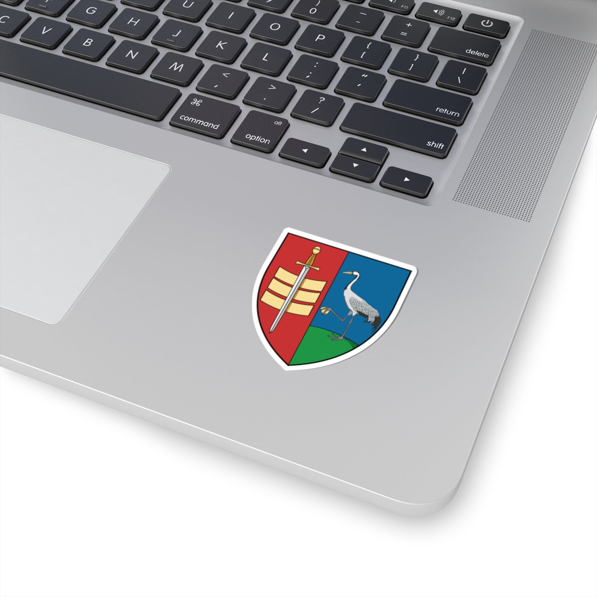 Coa Hungary Town Kardoskút (Hungary) (Coat of Arms) STICKER Vinyl Kiss-Cut Decal
