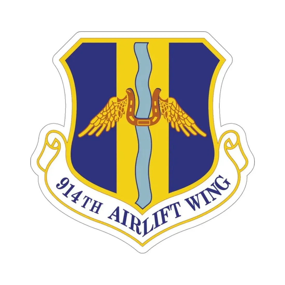 914th Airlift Wing (U.S. Air Force) STICKER Vinyl Die-Cut Decal - The Sticker Space
