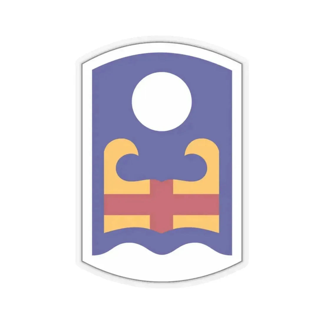 92 Military Police Brigade (U.S. Army) STICKER Vinyl Kiss-Cut Decal 6 Inch Transparent - The Sticker Space