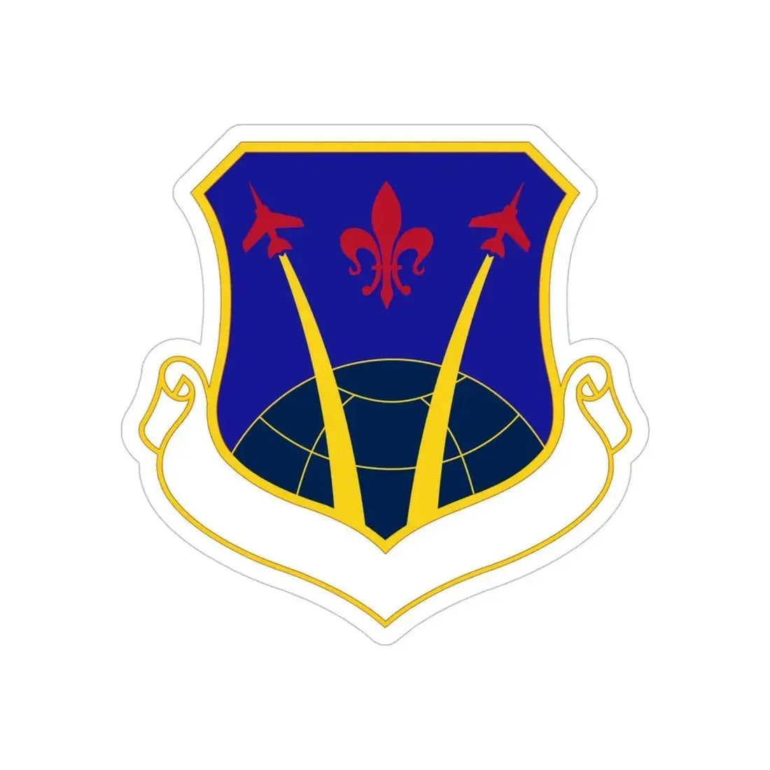 926 Wing AFRC (U.S. Air Force) REVERSE PRINT Transparent Die-Cut STICKER - The Sticker Space