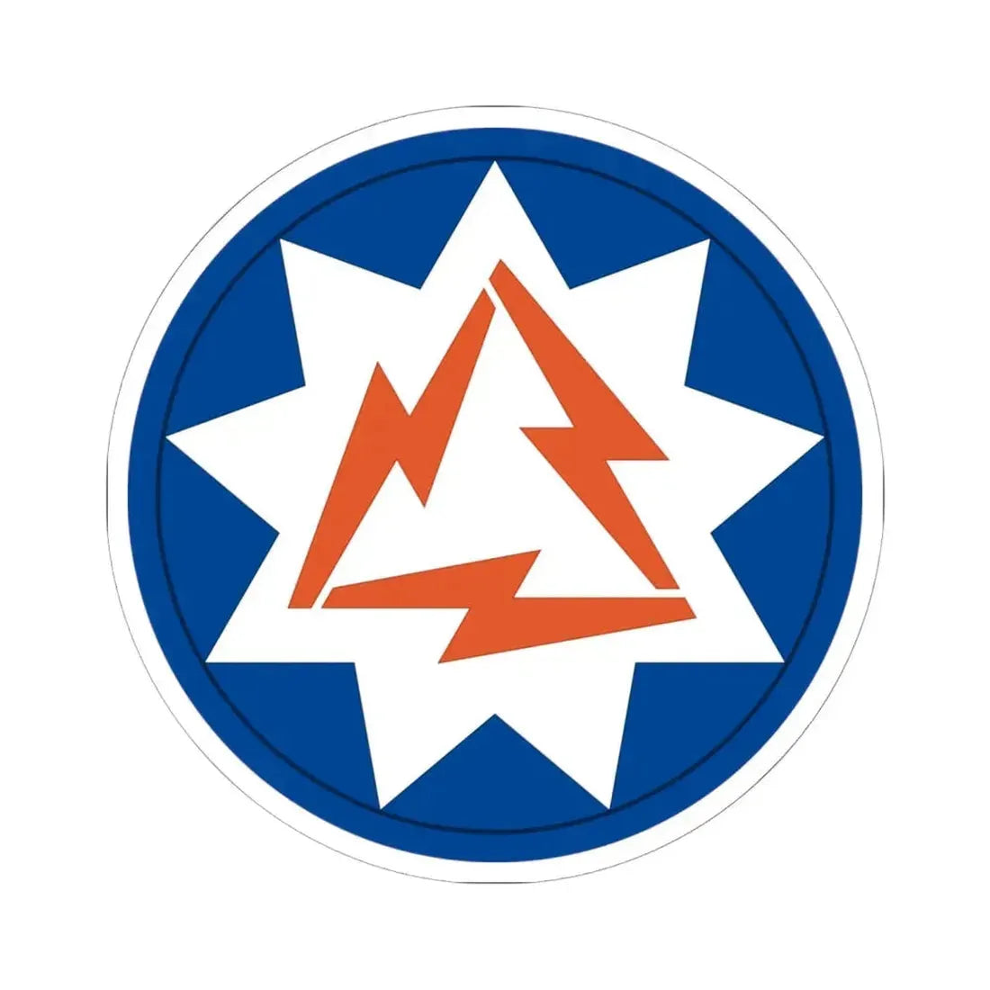 93rd Signal Brigade 2 (U.S. Army) STICKER Vinyl Kiss-Cut Decal 6 Inch White - The Sticker Space